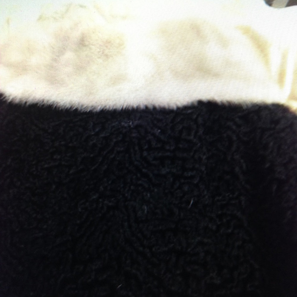 Vintage Mira Curl Black Persian Lamb Dress Coat(L)