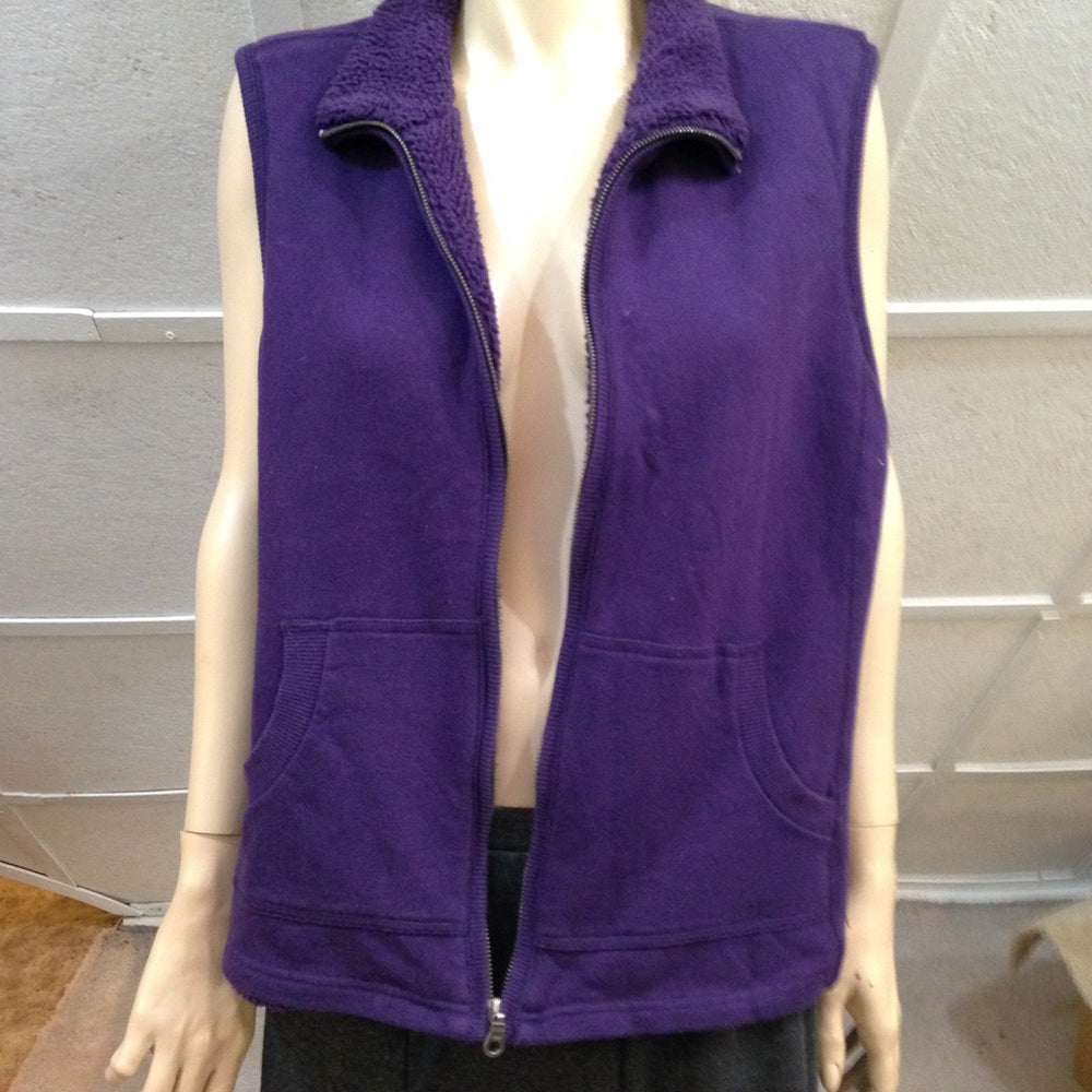 Purple Reversible Vest (L)
