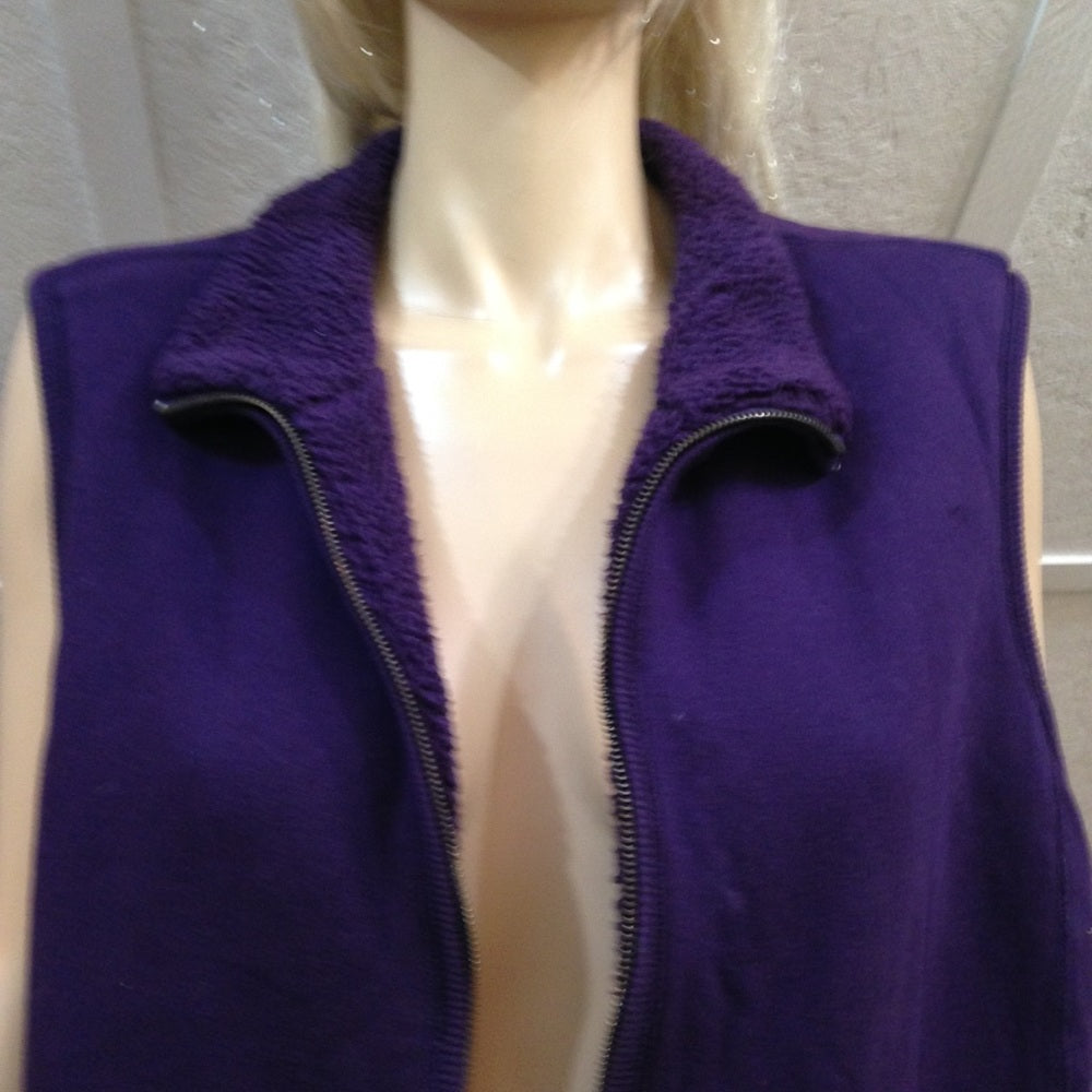 Purple Reversible Vest (L)