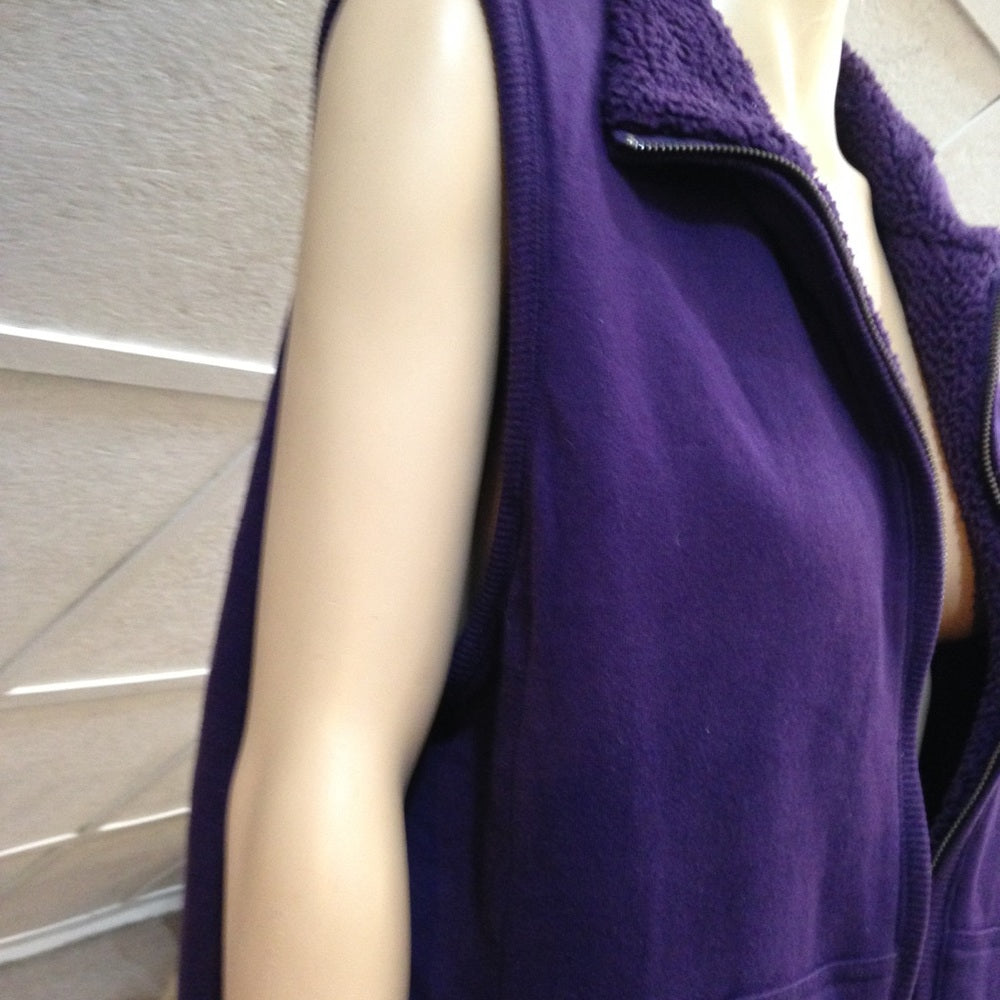 Purple Reversible Vest (L)