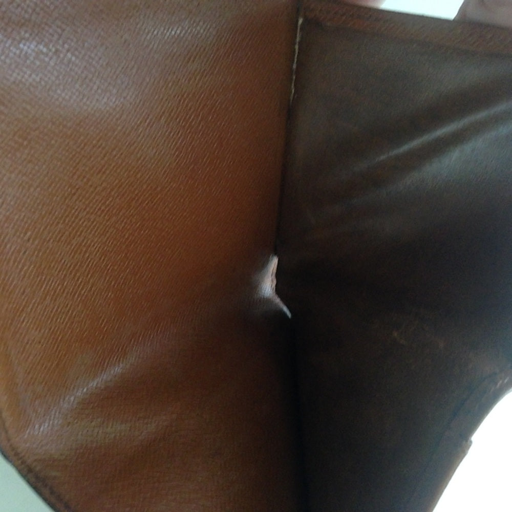 Louis Vuitton Brown Mono Mens Compact Wallet