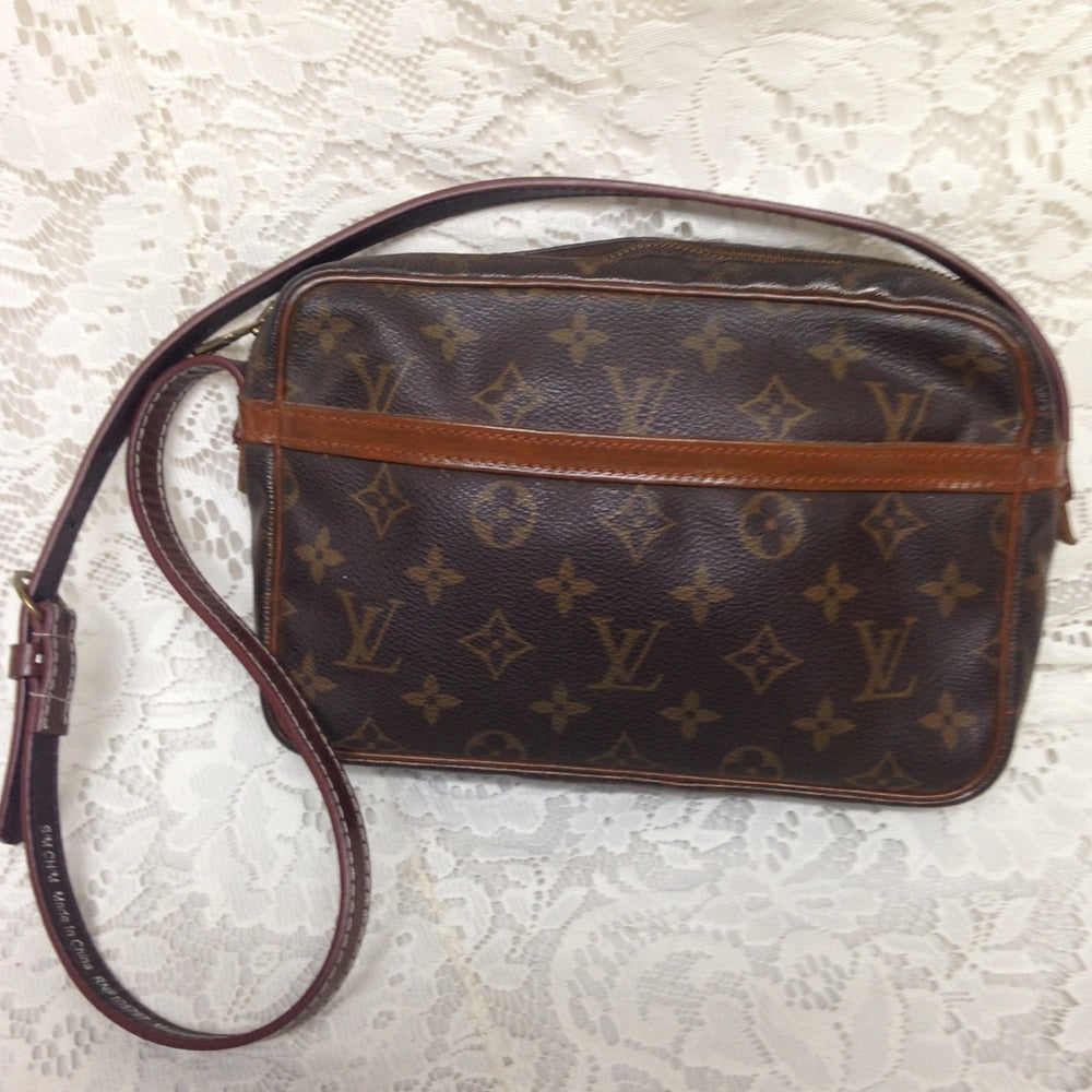 Vintage Louis Vuitton Brown Mono Shoulder Bag