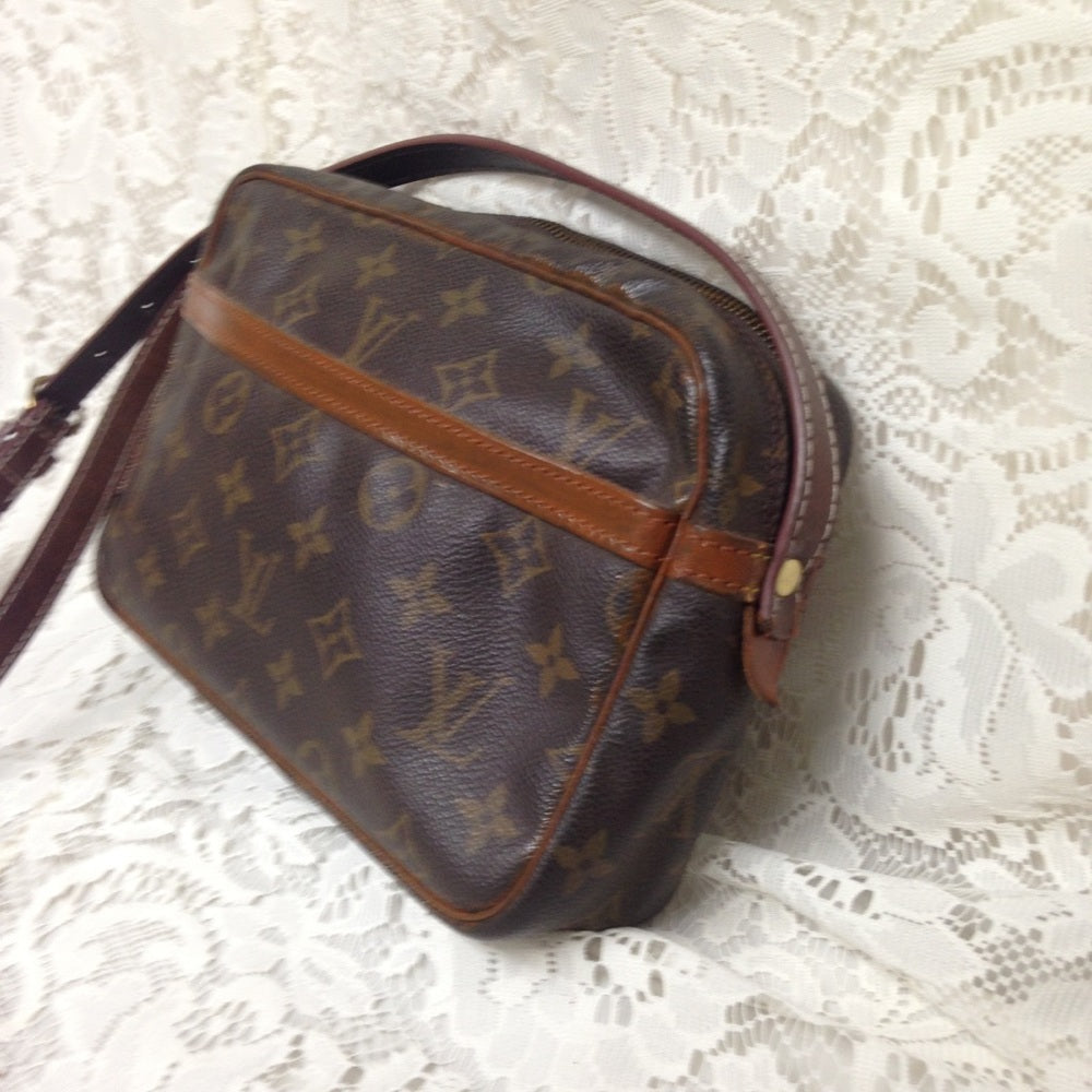 Vintage Louis Vuitton Brown Mono Shoulder Bag