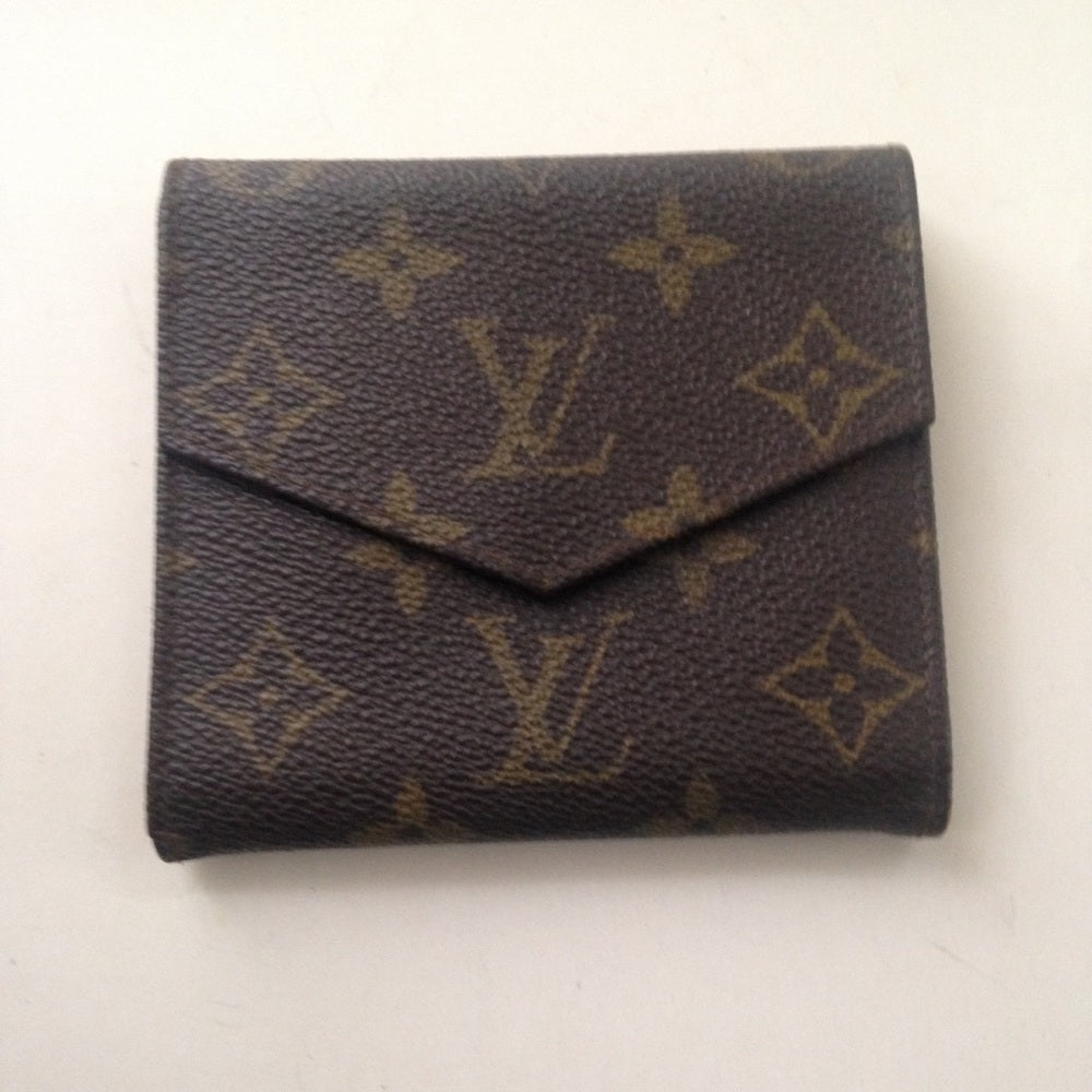 Louis Vuitton, Brown Mono, Mens Compact Wallet