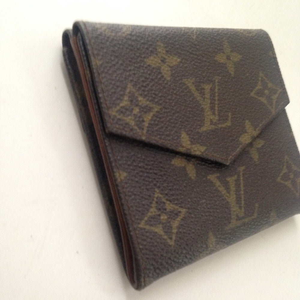 Louis Vuitton, Brown Mono, Mens Compact Wallet