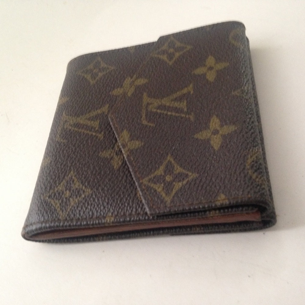 Louis Vuitton, Brown Mono, Mens Compact Wallet