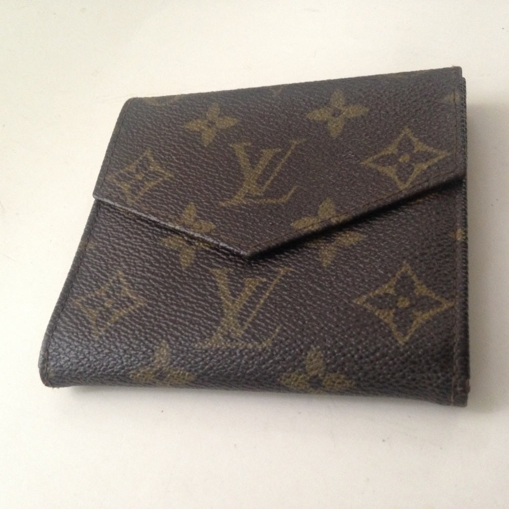 Louis Vuitton, Brown Mono, Mens Compact Wallet