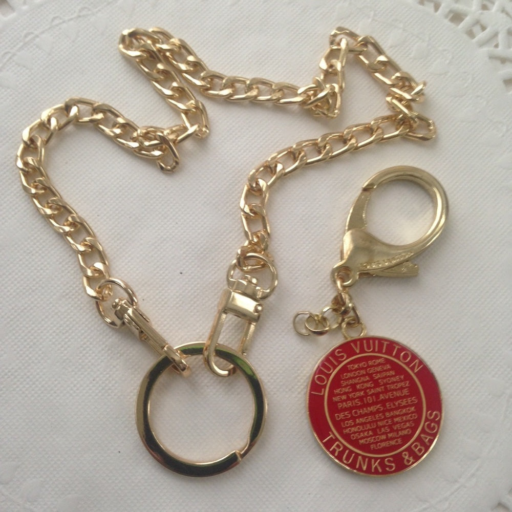 Louis Vuitton 3-way Handbag Charm-KeyChain Necklac