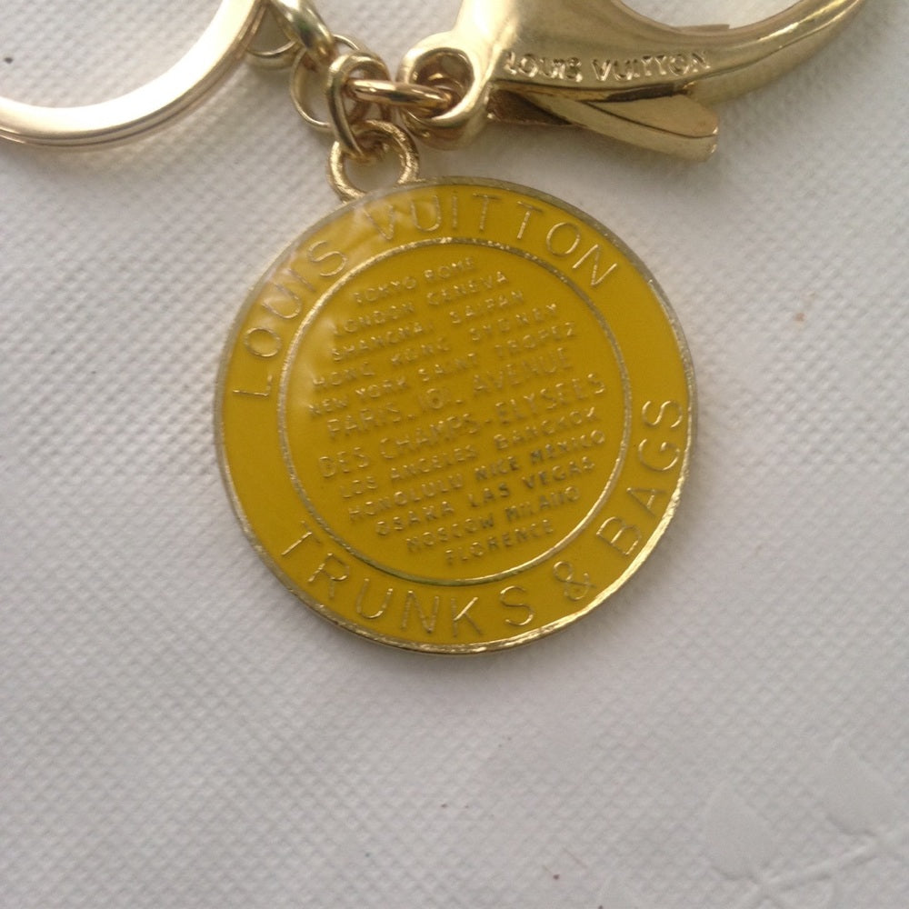 Louis Vuitton 3-way 3.5in Handbag Charm Key Chain