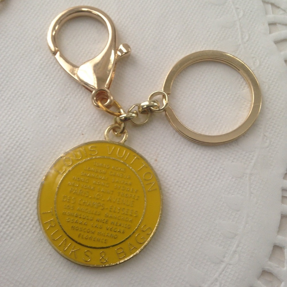 Louis Vuitton 3-way 3.5in Handbag Charm Key Chain