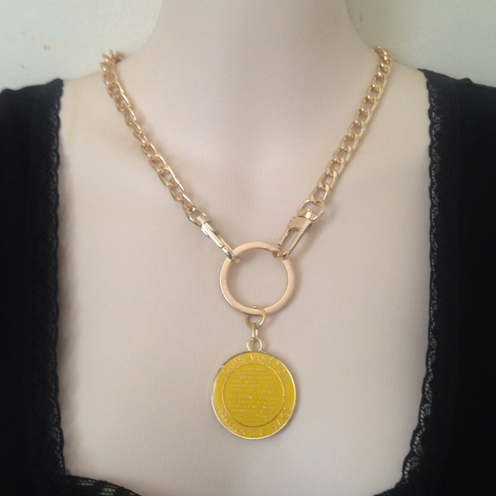 Louis Vuitton 3-way 3.5in Handbag Charm Key Chain