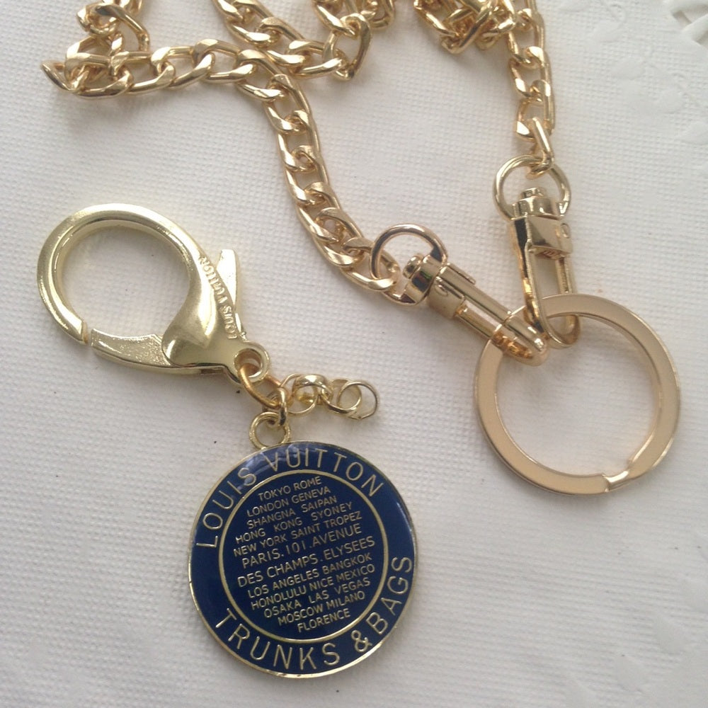 Louis Vuitton 3-way Handbag Charm, Key Chain-…