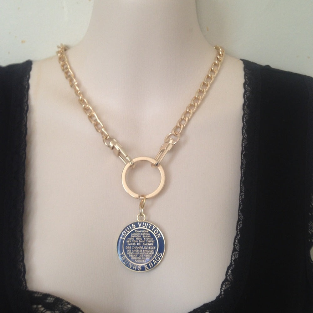 Louis Vuitton 3-way Handbag Charm, Key Chain-…