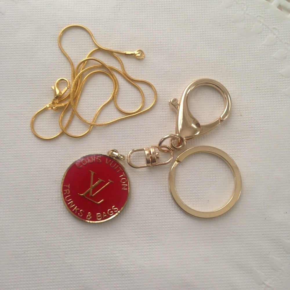 Louis Vuitton 3-way Handbag Charm-Key Chain-Neckla