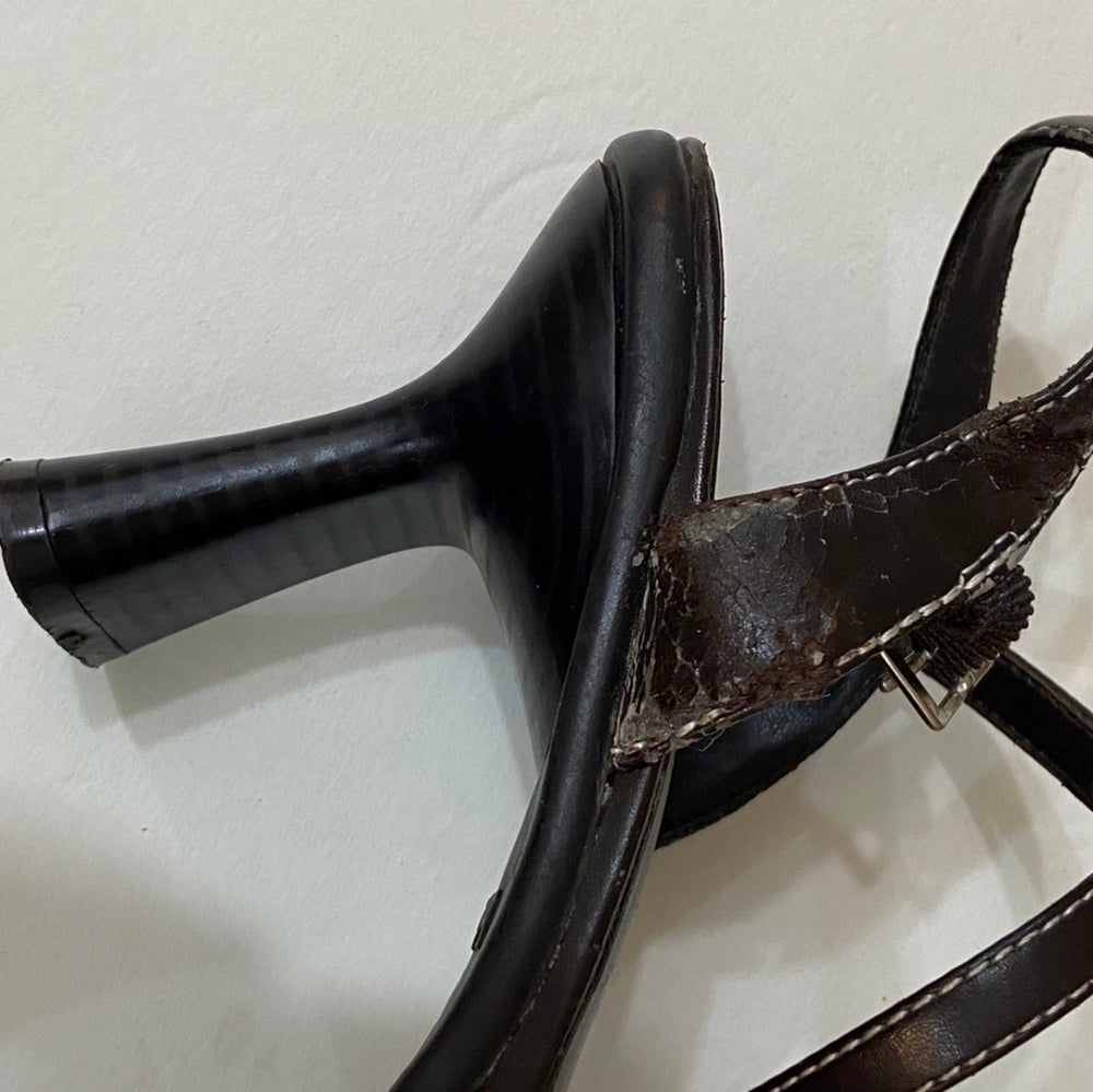 Unlisted, Brown Heels- Size 8