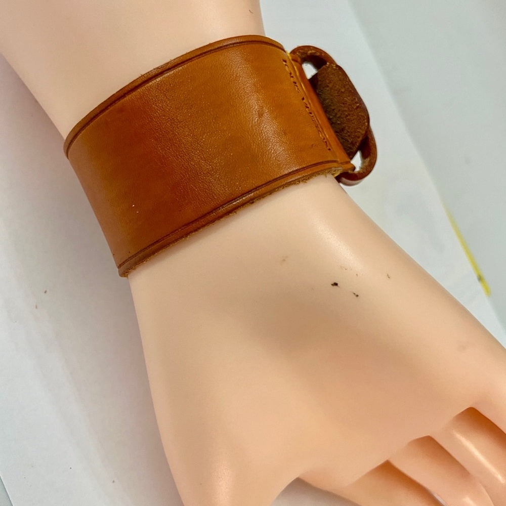Louis Vuitton Luggage Strap-Bracelet with Red LV Charm (S)