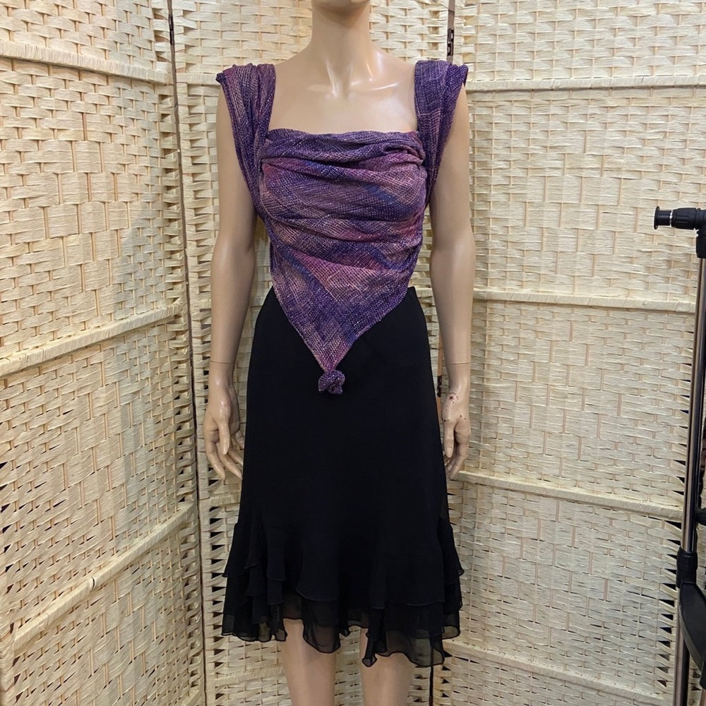 Maid in LA Frilly Black Skirt - Size L
