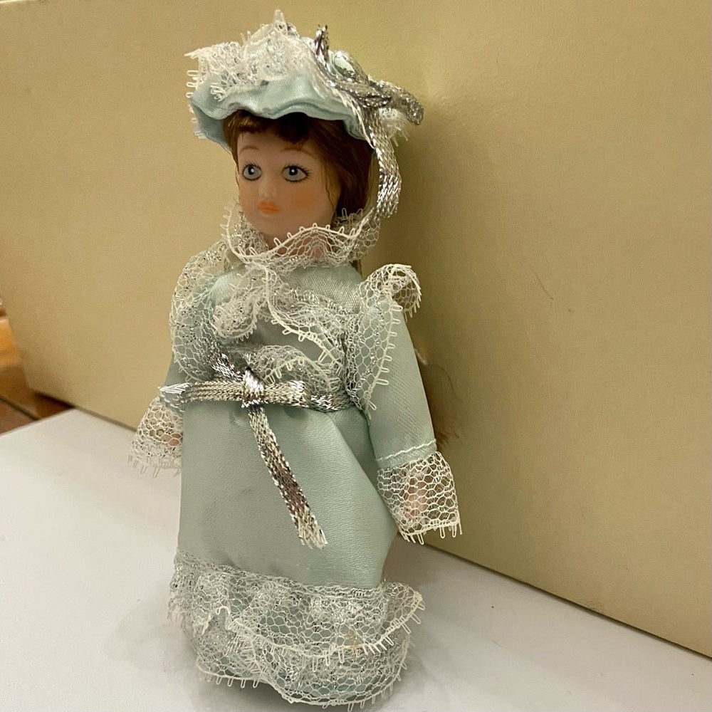 Vintage Danburry Mint-The Ladies of Fashion Dolls-Christmas Ornaments # 4