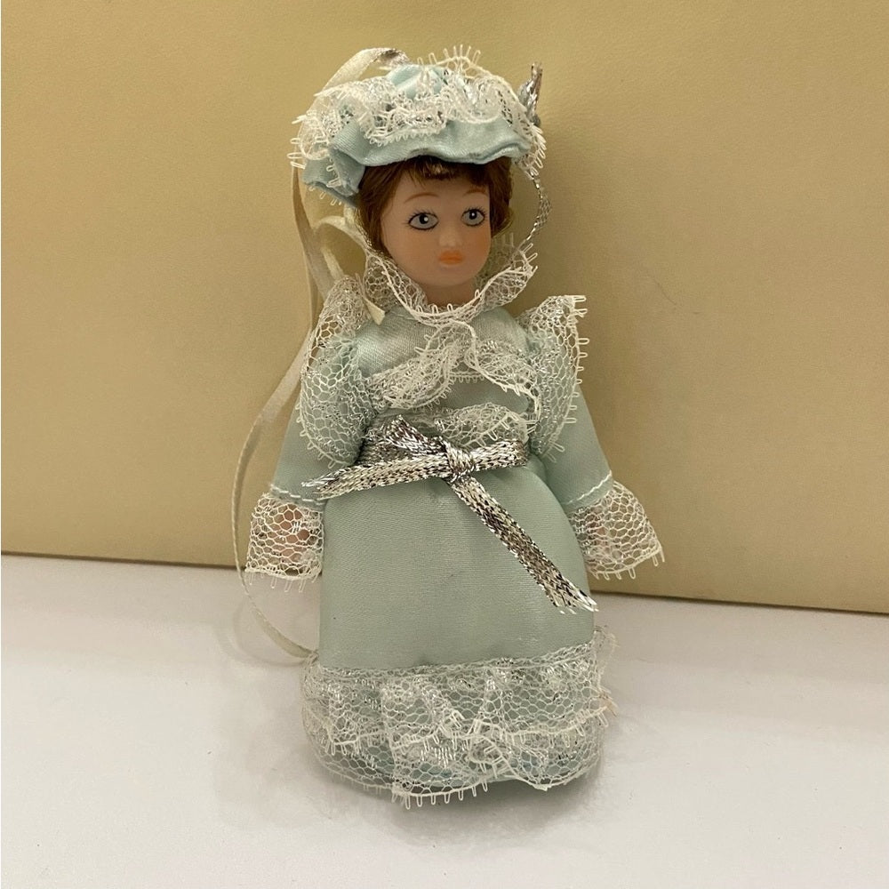 Vintage Danburry Mint-The Ladies of Fashion Dolls-Christmas Ornaments # 4