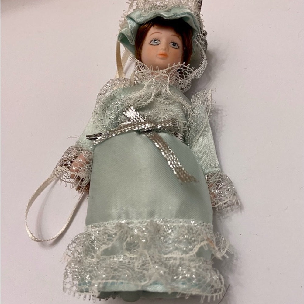 Vintage Danburry Mint-The Ladies of Fashion Dolls-Christmas Ornaments # 4