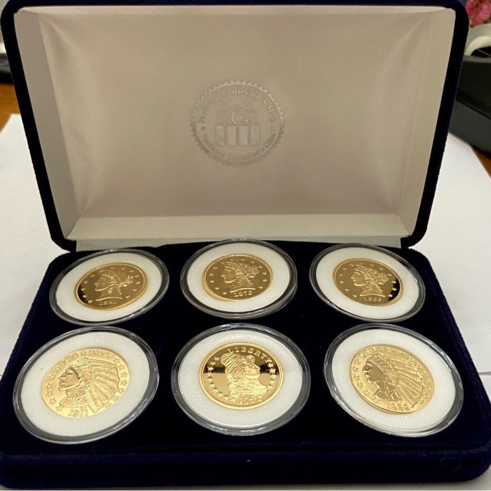 National Collectors Mint, 1929, $5.00Tribute Gold Plated Coin