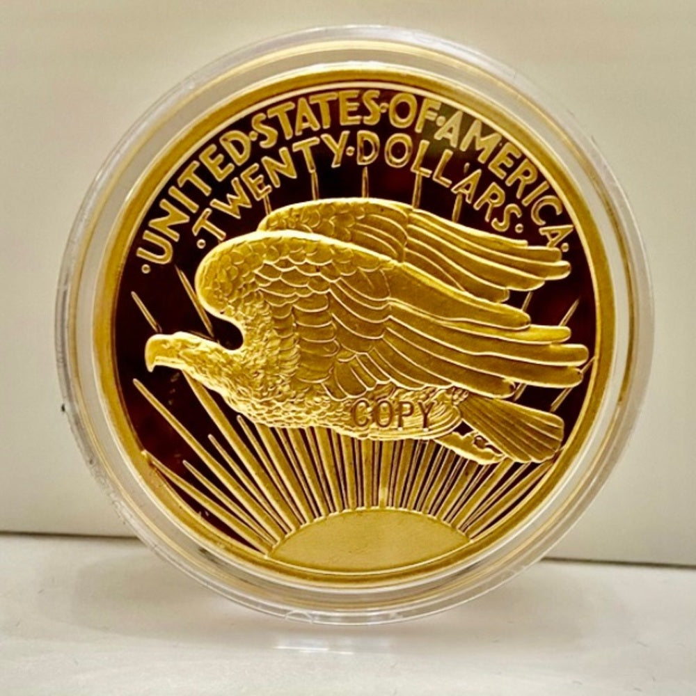 National Collectors Mint, Gold Plated 1933 $20 Tribute Coin