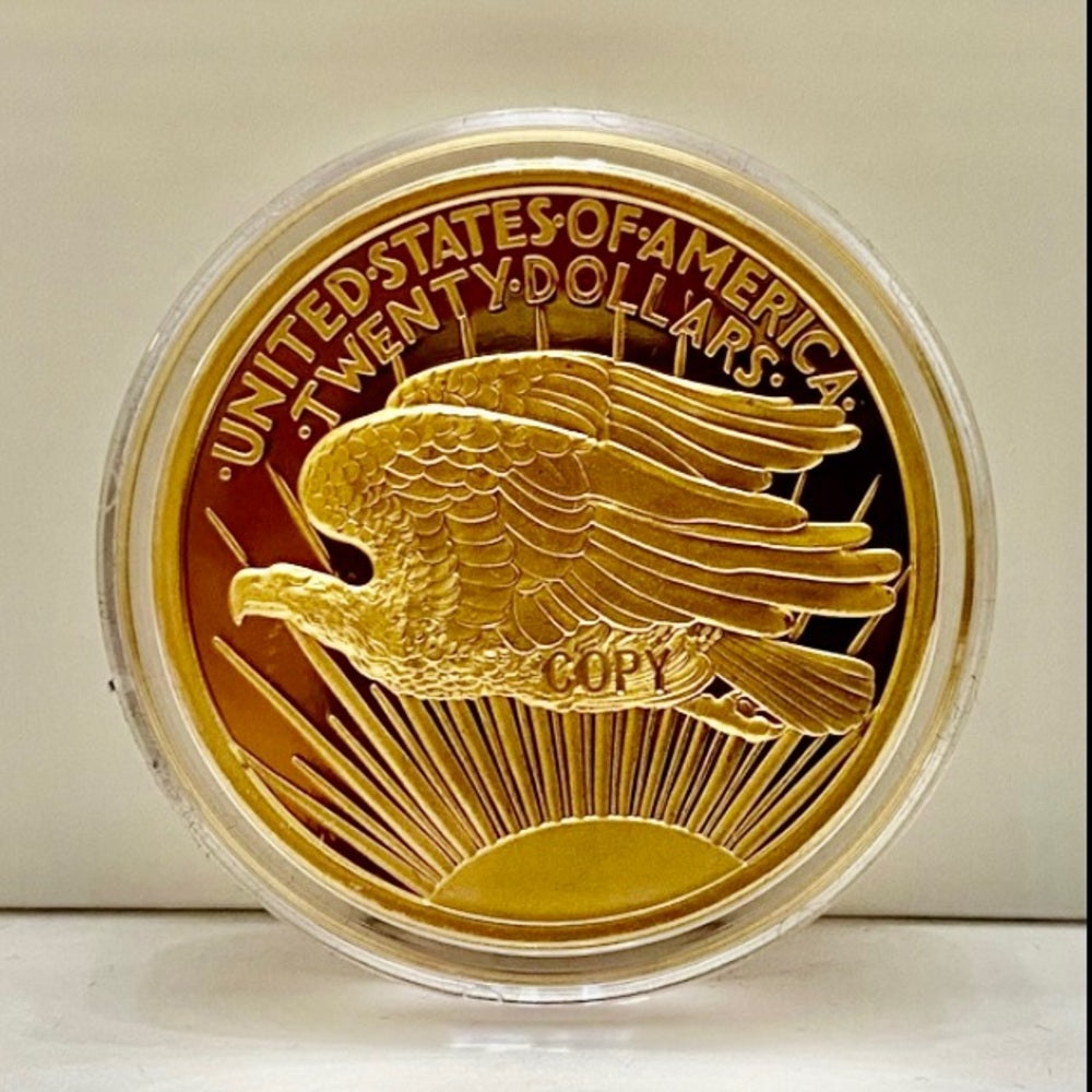 National Collectors Mint, Gold Plated 1933 $20 Tribute Coin