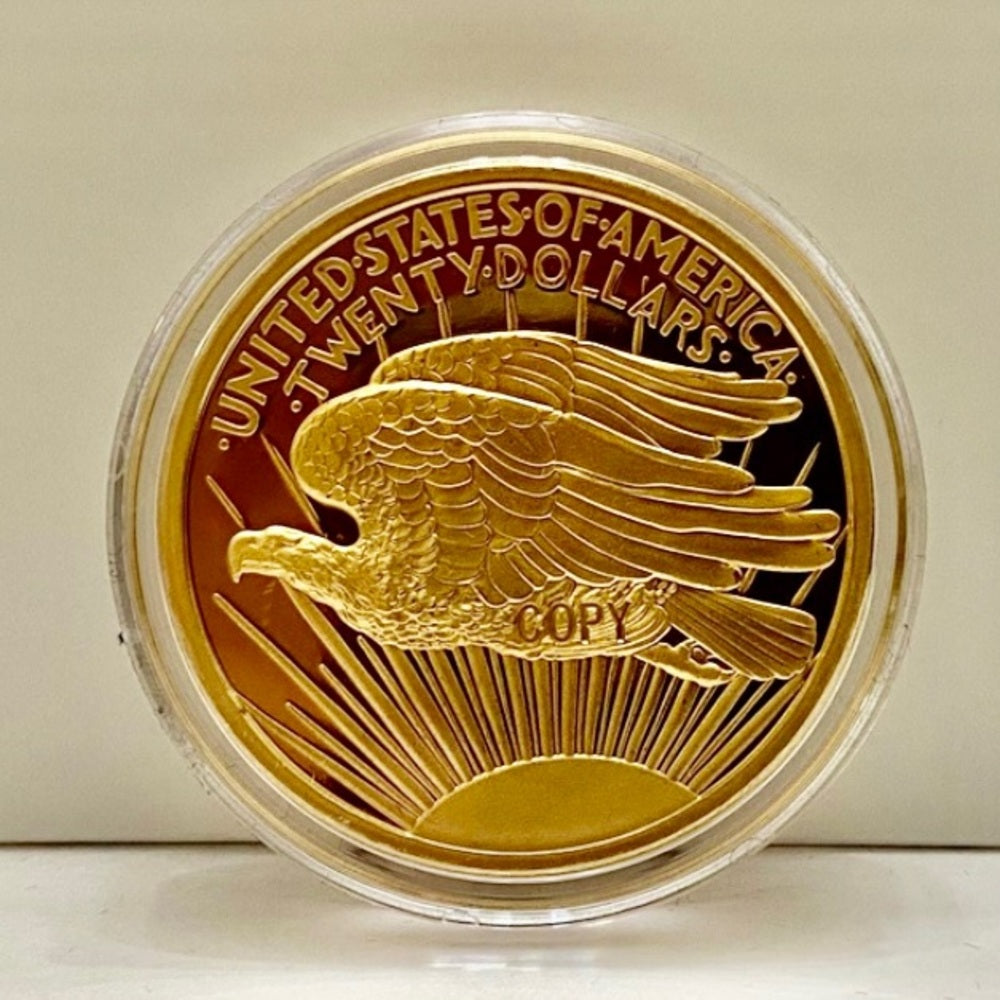 National Collectors Mint, Gold Plated 1933 $20 Tribute Coin