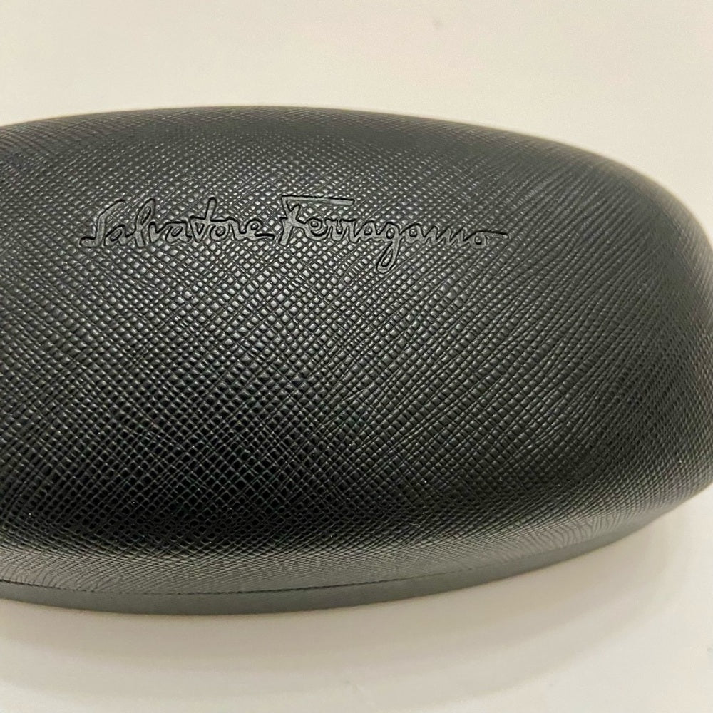 Three Sunglasses Cases- Ferragamo, Tory Burch and Versace