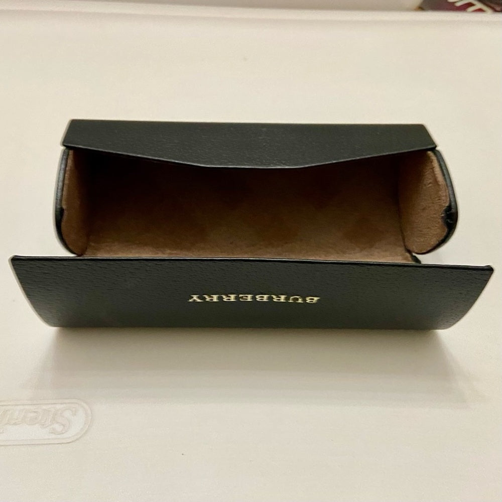 Three Sunglasses Cases- Burberry, Tory Burch and Versace
