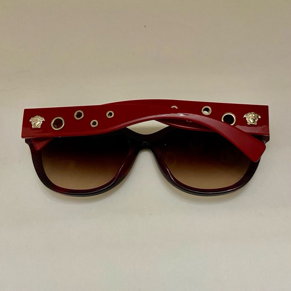 Versace Cat Eye Red Gold-Havana Brown Mod 4314 5184/13 56-17 140 3N