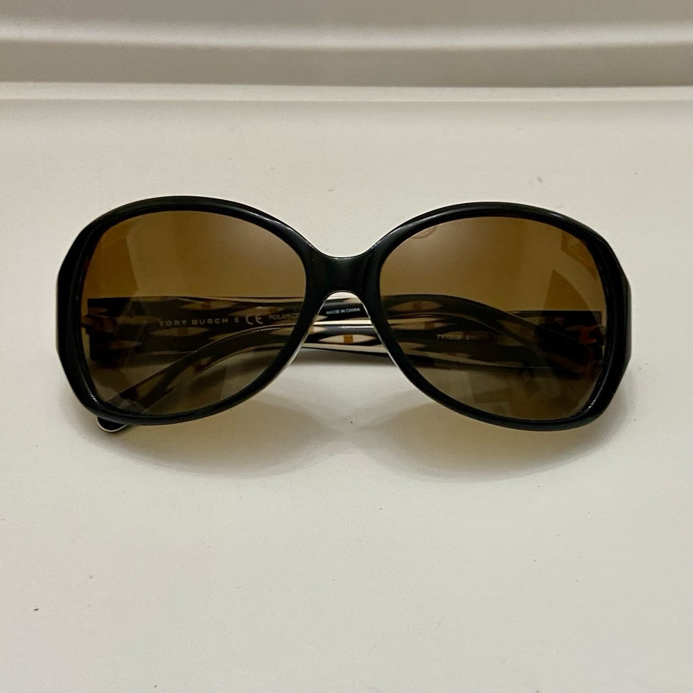 Tory Burch Brown Polarized Sunglasses TY7019 910/T5 58-15 130 2P