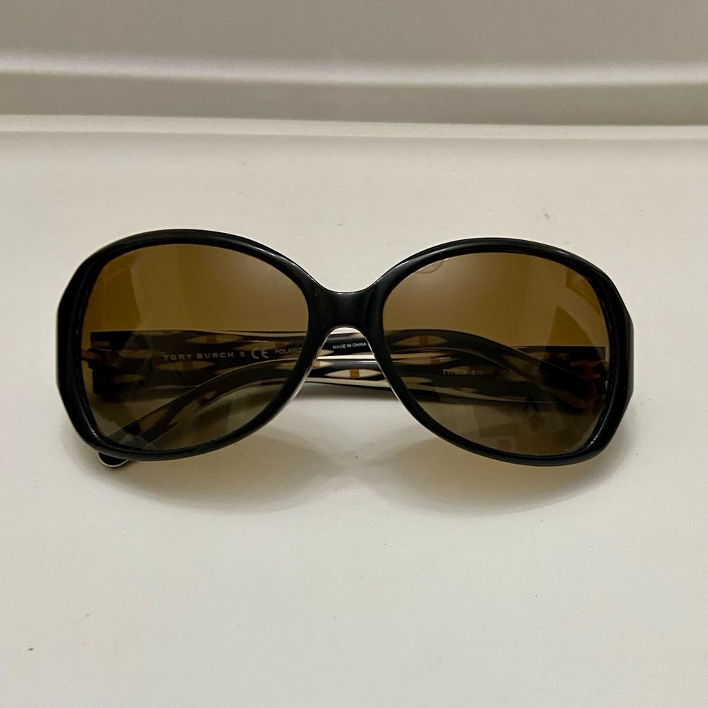 Tory Burch Brown Polarized Sunglasses TY7019 910/T5 58-15 130 2P