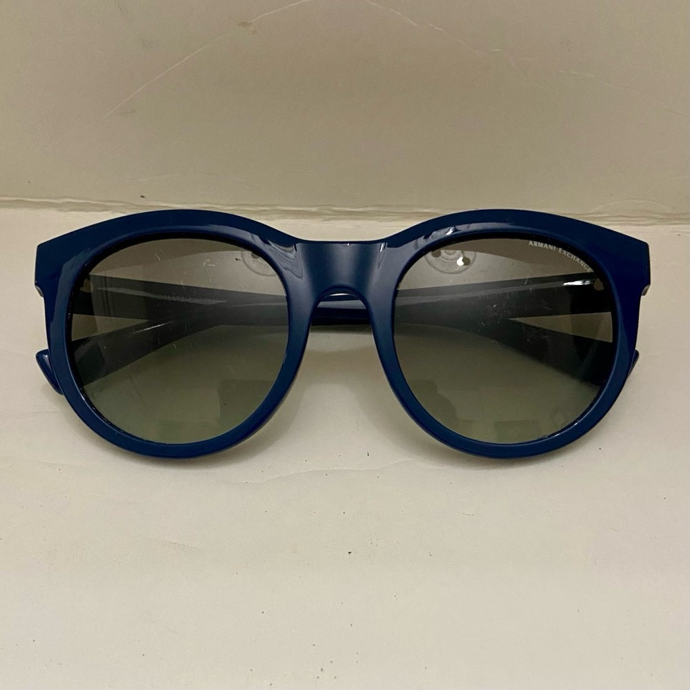 Armani Exchange Blue Marble Sunglasses AX 40535 819311 51-21 140 2N