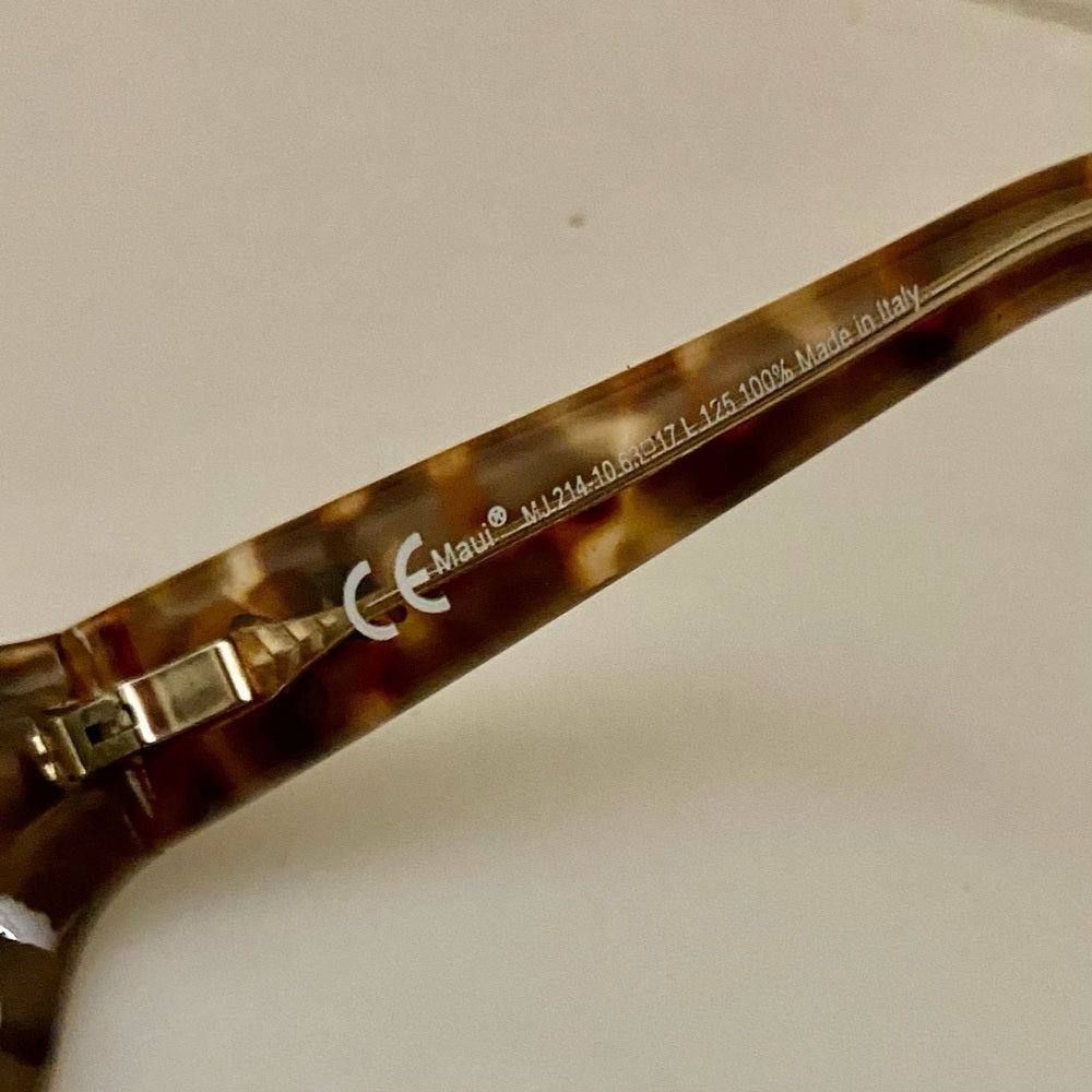 Maui Jim Brown Tortoise MJ1214 10 63-17 L125