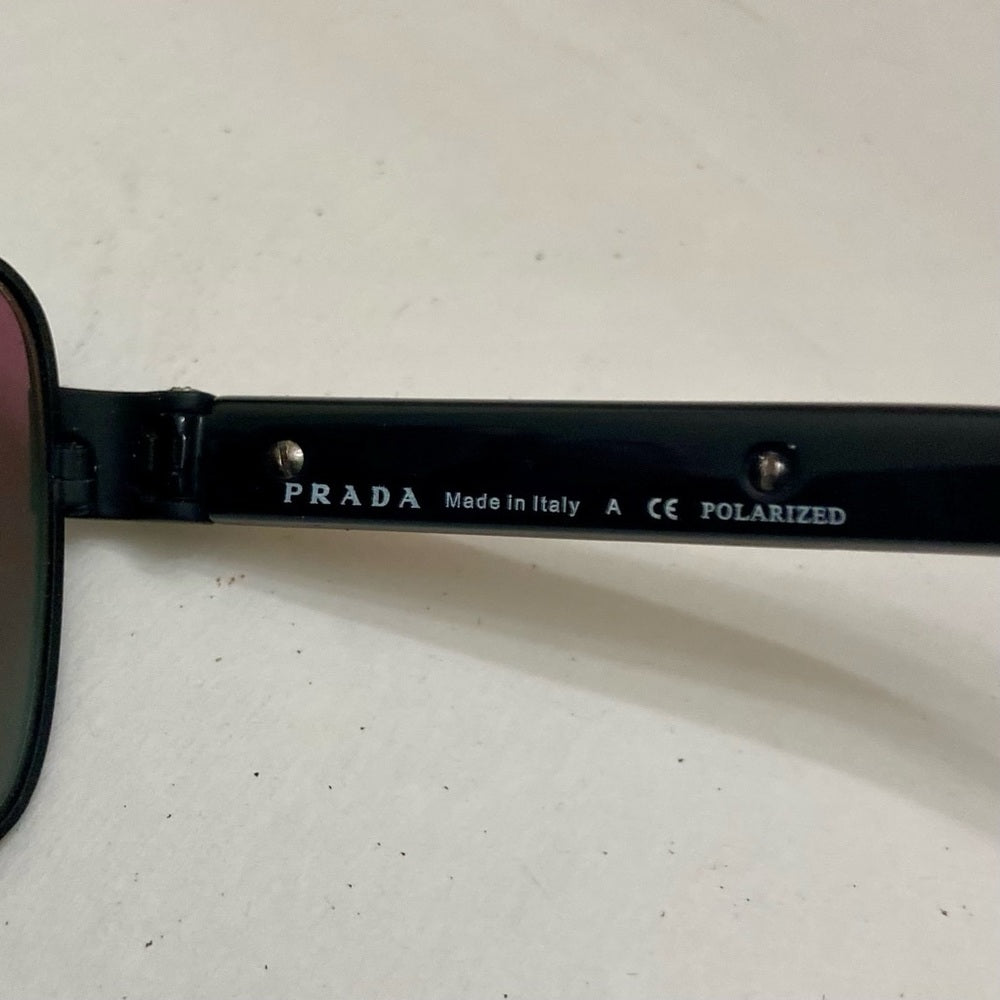 Prada - Italy Polarized Mirrored Aviator Sunglasses SPS 541 65-14 5AV-5Z1 125 3P