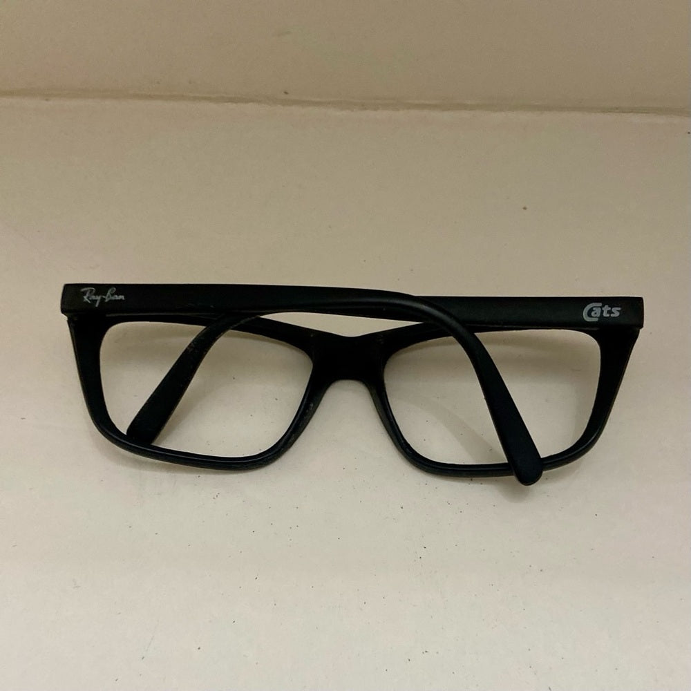 Ray-Ban Bausch & Lomb Cats Eye Glasses Black Frame -France (Frame Only)