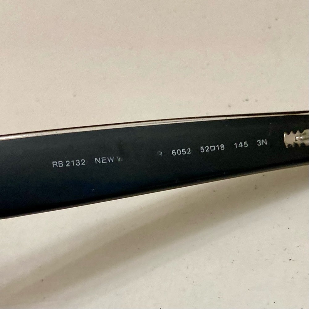 Ray-Ban Sun Glasses - Frame Only RB2132 New-wayfarer 6052 52-18 145 3N