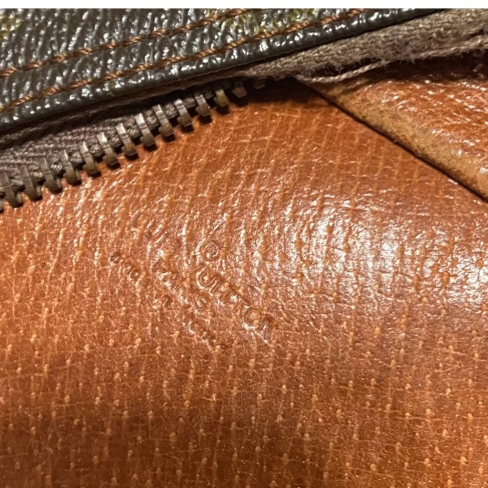 Vintage Louis Vuitton Brown Mono Canvas S-CB Bag