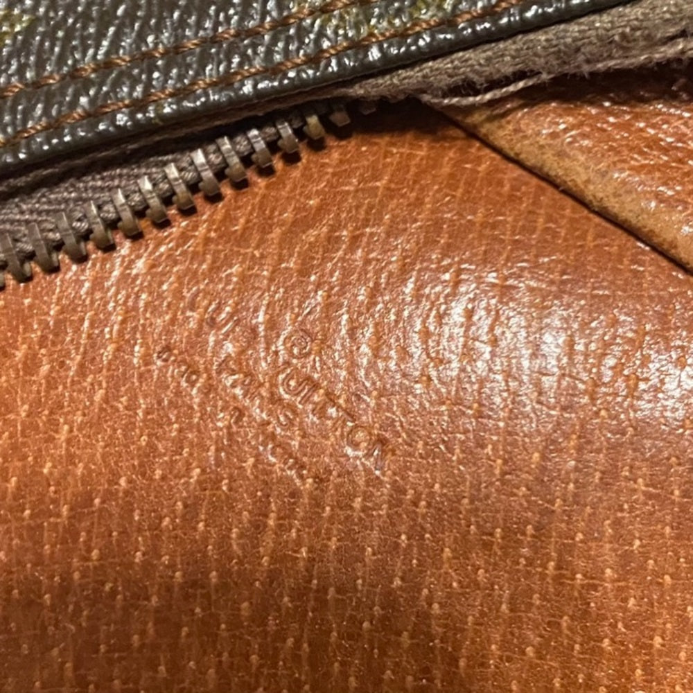 Vintage Louis Vuitton Brown Mono Canvas S-CB Bag