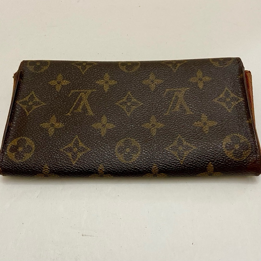 Louis Vuitton, Brown Mono, Bi-Fold Long Wallet (CA0964)