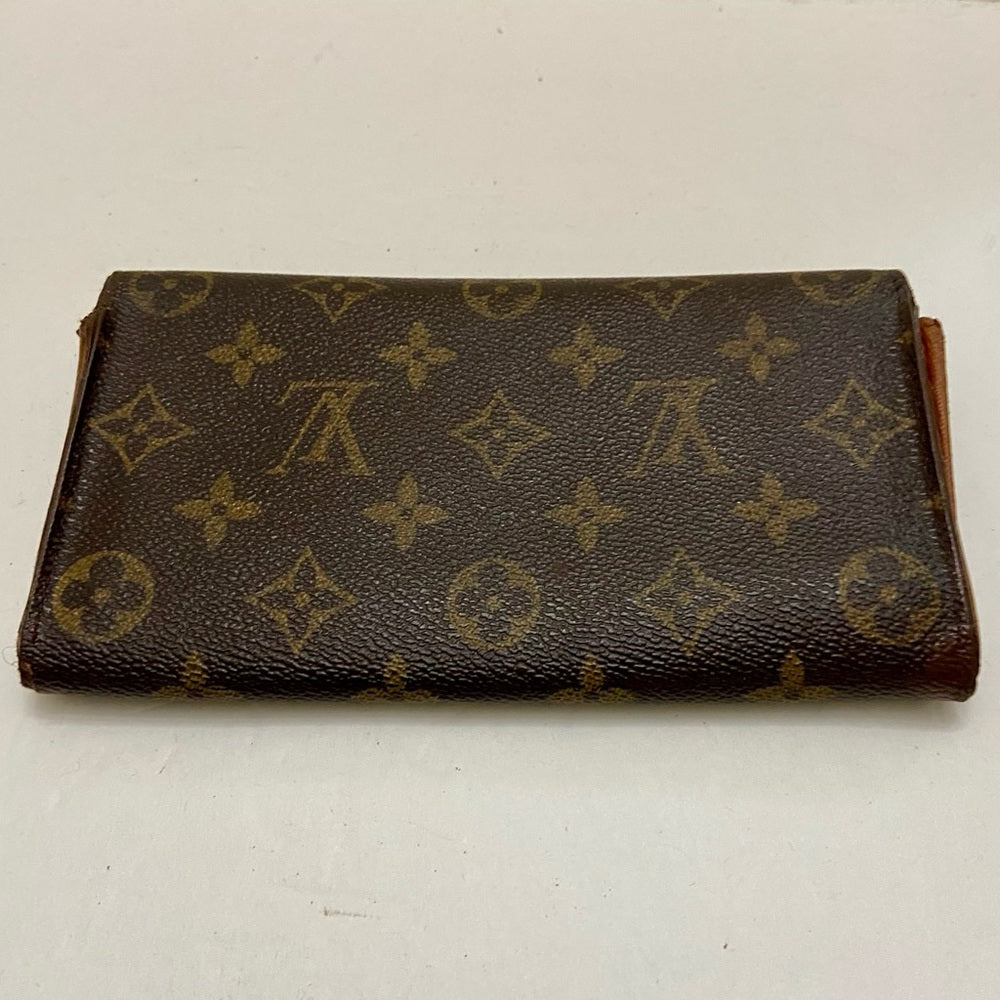 Louis Vuitton, Brown Mono, Bi-Fold Long Wallet (TH1805)