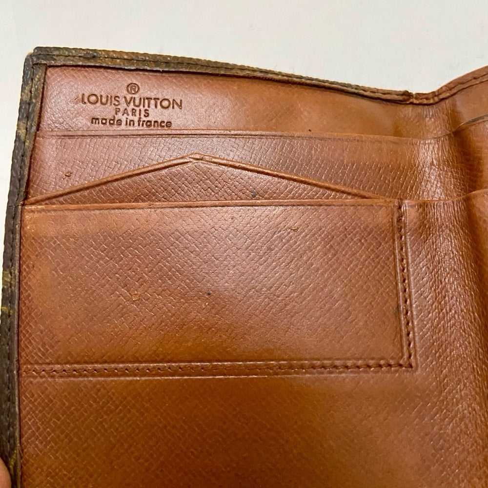 Vintage Louis Vuitton, Brown Mono, Mens Multiple Wallet (B) (884AN)
