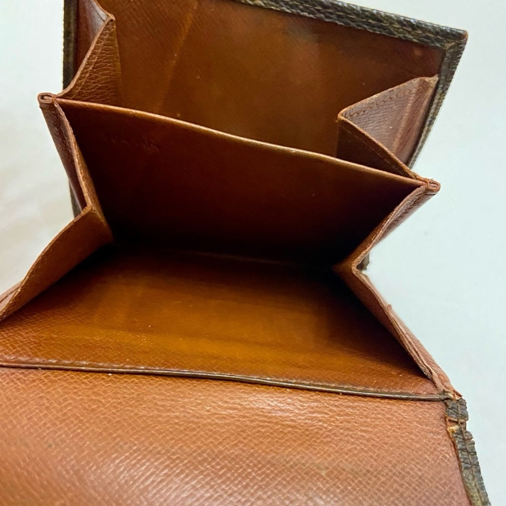 Vintage Louis Vuitton, Brown Mono, Mens Multiple Wallet (B) (884AN)