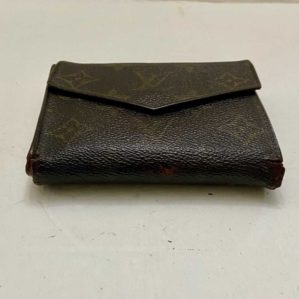 Vintage Louis Vuitton, Brown Mono, Mens Multiple Wallet (C) (AN0861)