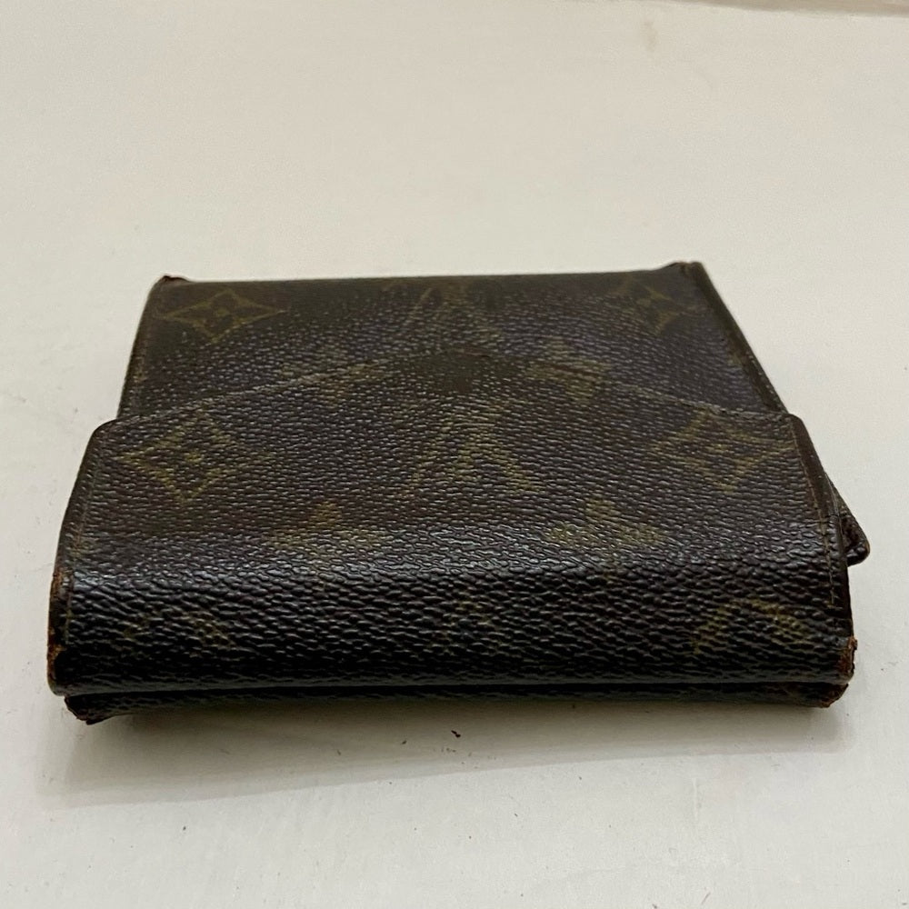 Vintage Louis Vuitton, Brown Mono, Mens Multiple Wallet (C) (AN0861)