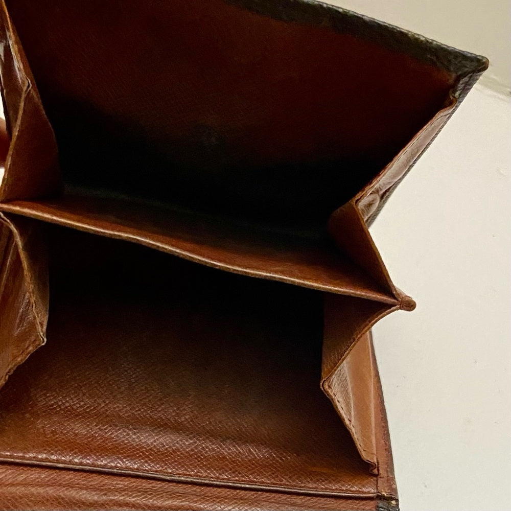 Vintage Louis Vuitton, Brown Mono, Mens Multiple Wallet (C) (AN0861)