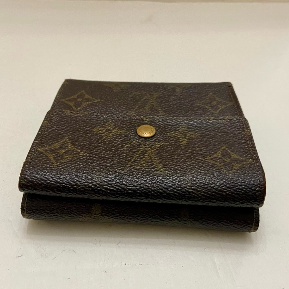 Vintage Louis Vuitton Brown Mono Mens Tri-fold Compact Wallet (B) (SP1822)