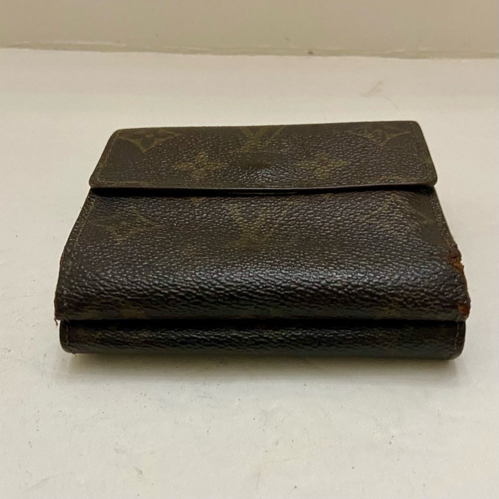 Vintage Louis Vuitton Brown Mono Mens Tri-fold Compact Wallet (B) (SP1822)