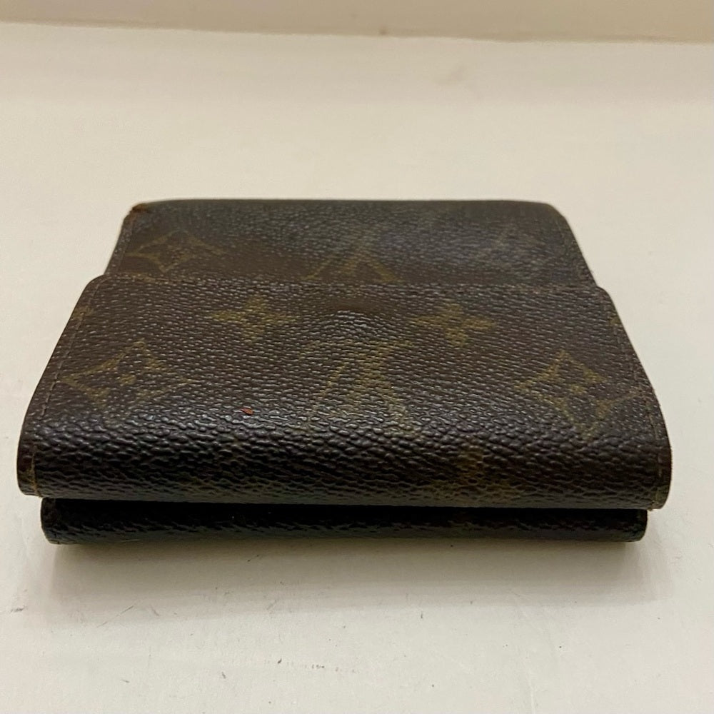 Vintage Louis Vuitton Brown Mono Mens Tri-fold Compact Wallet (B) (SP1822)